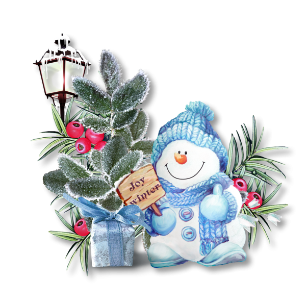 Открытка зимняя