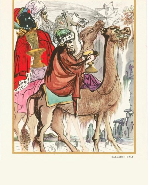 Новогодняя елка Сальвадор дали