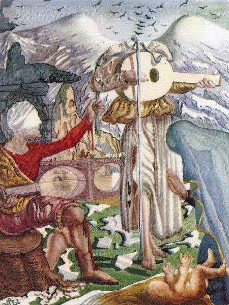 Сальвадор дали картины с кораблями