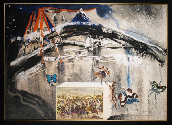 Salvador Dali картины сфинкс