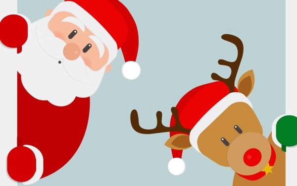 Дед Мороз с табличкой