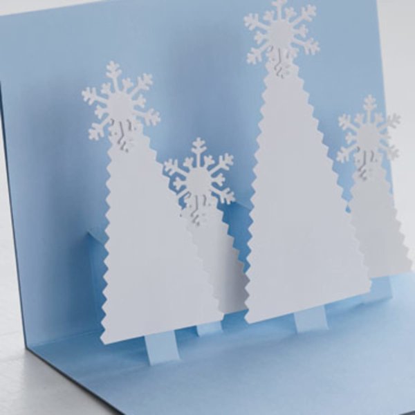Объемная Новогодняя открытка