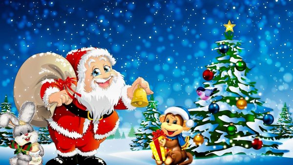 Новогодняя открытка