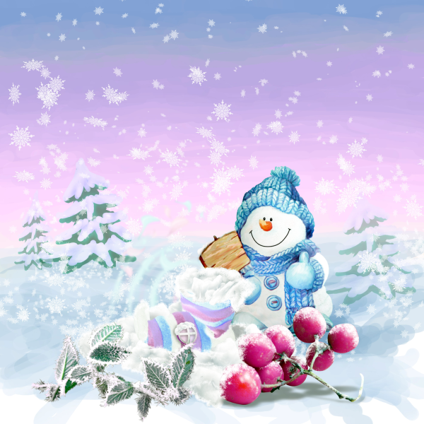 Новогодний фон