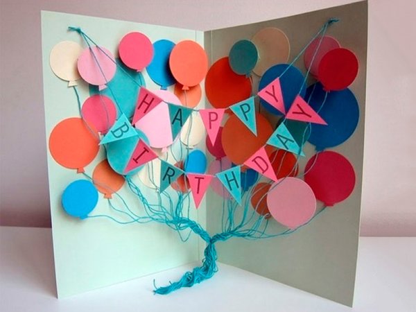 Поделки на день рождения своими руками