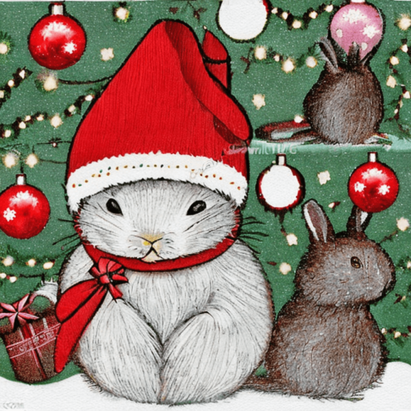 Милые новогодние мишки