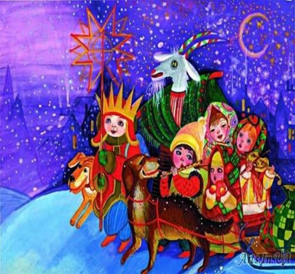 Колядки на Рождество для детей