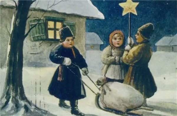 Рождество на Руси каледование