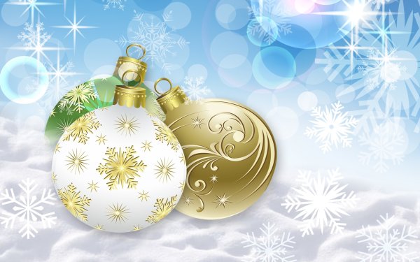 Шарик на елке открытка