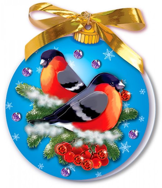 Новогодняя игрушка Снегирь