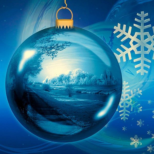 Новогодняя открытка