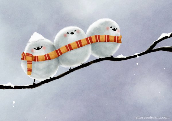 Позитивного настроения зима