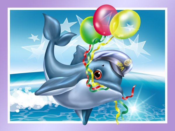 Сказочные дельфинчики