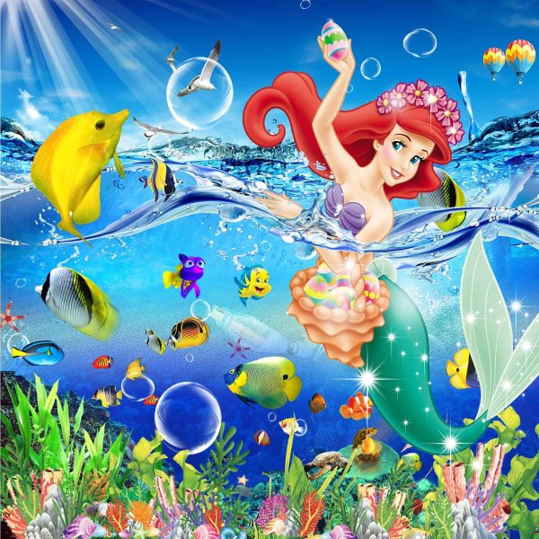 С днем рождения Русалочка