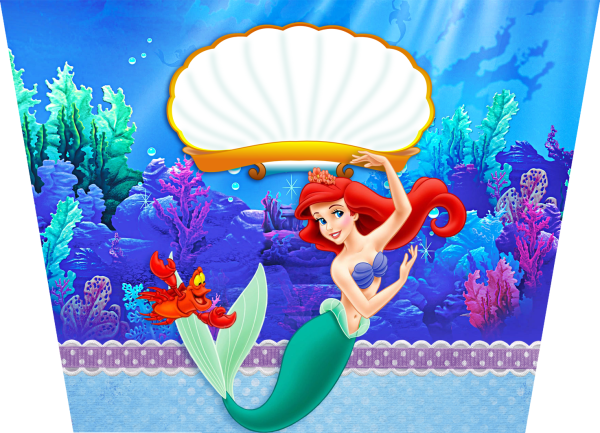 Открытка Русалочка