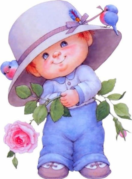 Детки художницы Ruth Morehead