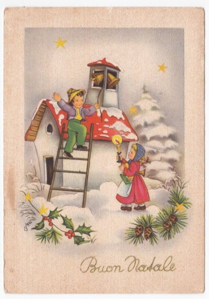 Открытки с Рождеством на итальянском