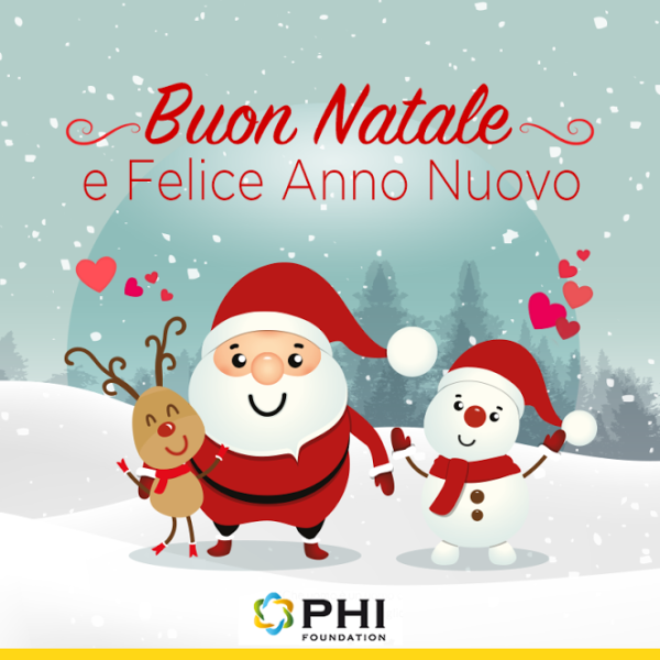 Открытка buon Natale e Felice anno