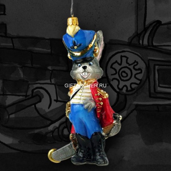 Заяц поздравляет