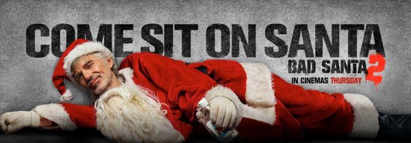 Плохой Санта валяется