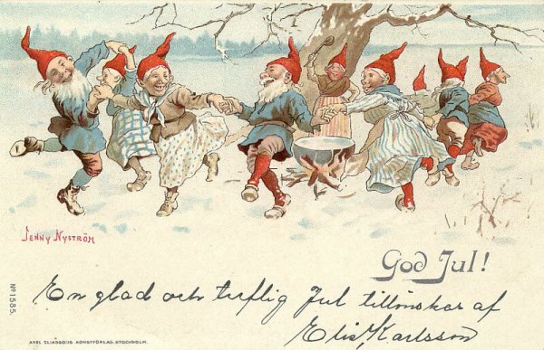 Новогодние Гномы и эльфы