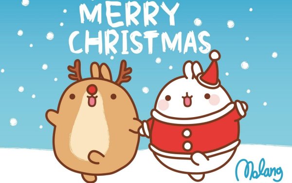 Милые новогодние рисунки