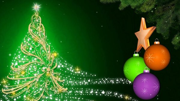 Новогодние футажи