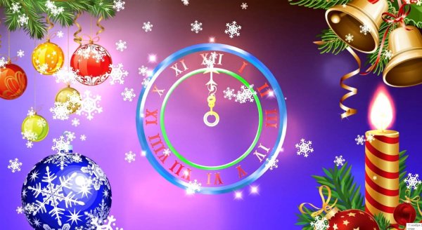 Новогодний футаж