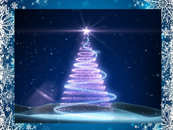 Анимированные новогодние фоны