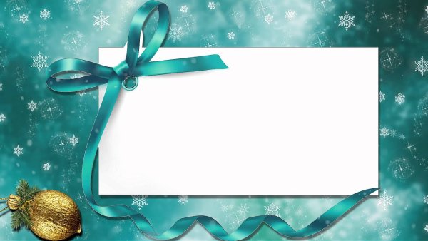 Новогодний фон для текста