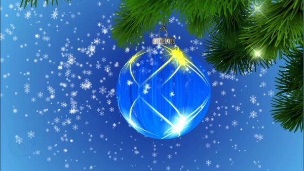 Новогодние футажи