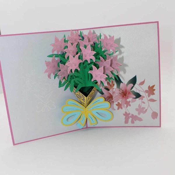 Объемная открытка