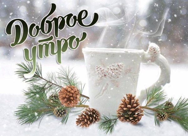 Доброе утро зима