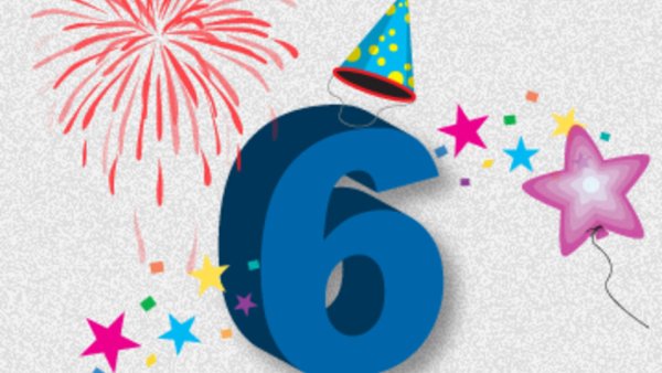 С днем рождения 6 лет