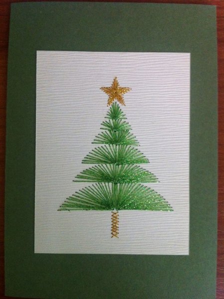 Изонить Рождество