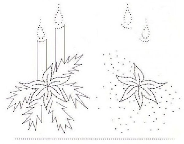 Изонить на новый год для детей