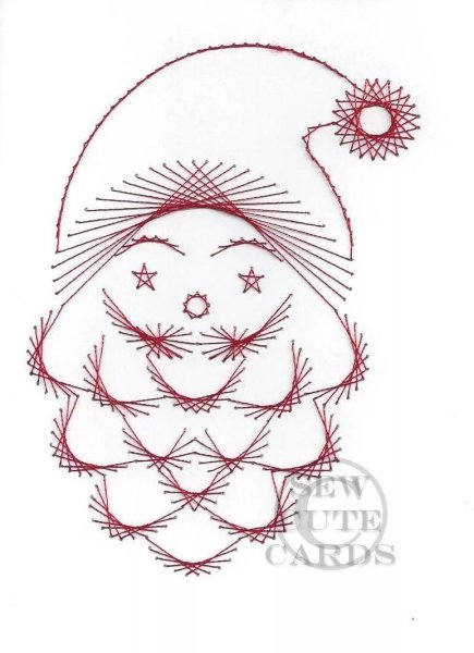 Изонить Новогодняя елка