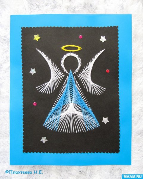 Изонить елка