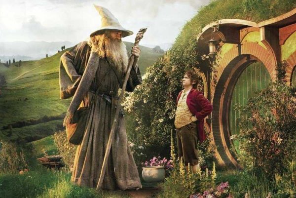 Гэндальф и хоббиты
