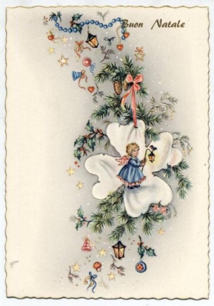 Итальянские новогодние открытки