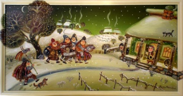 Щедрый вечер, Щедрец