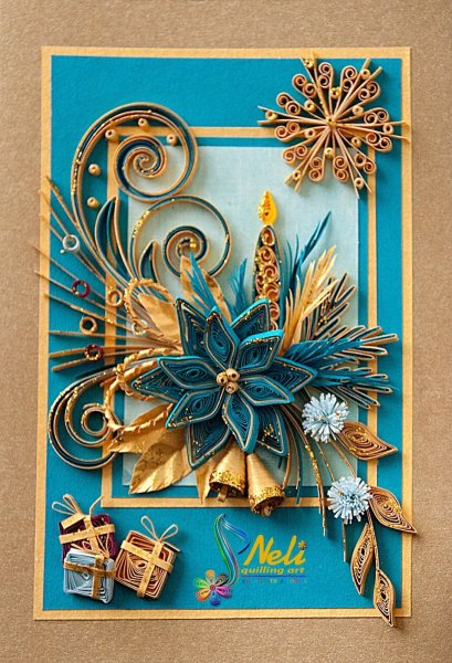 Квиллинг новогодние поделки