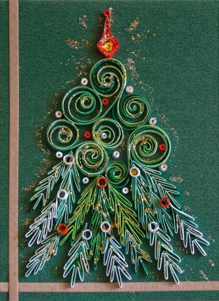 Квиллинг Рождество