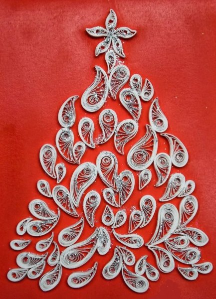 Колокольчик в технике квиллинг