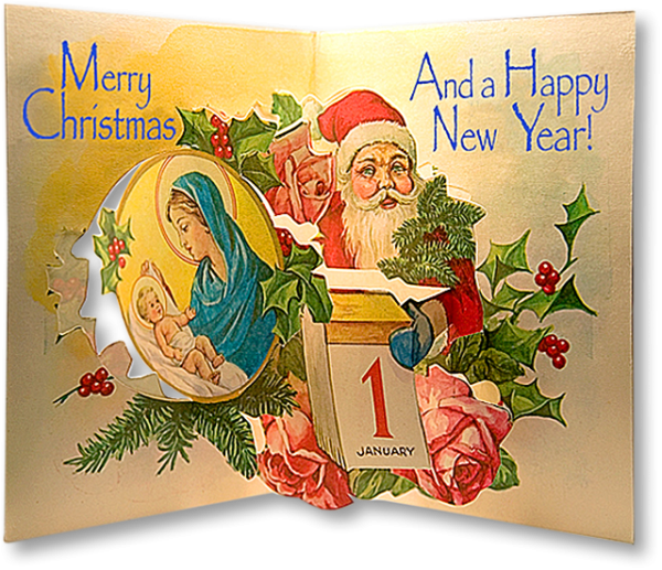 Рождественские открытки на английском