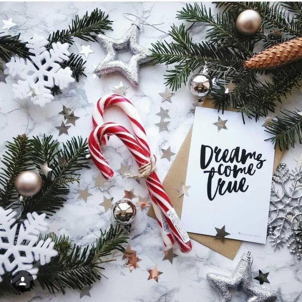 Новогодняя свеча