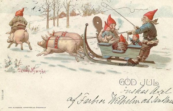 Новогодняя открытка