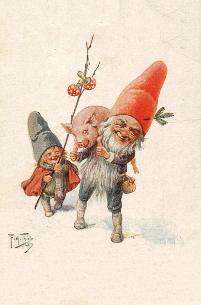 Новогодние Гномы и эльфы