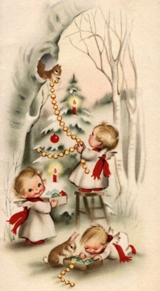 Открытка с Рождеством!