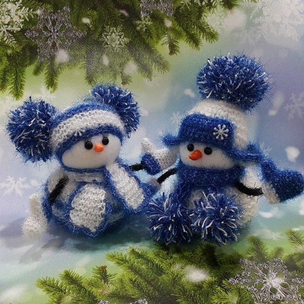 Зимние снежинки с добрым утром